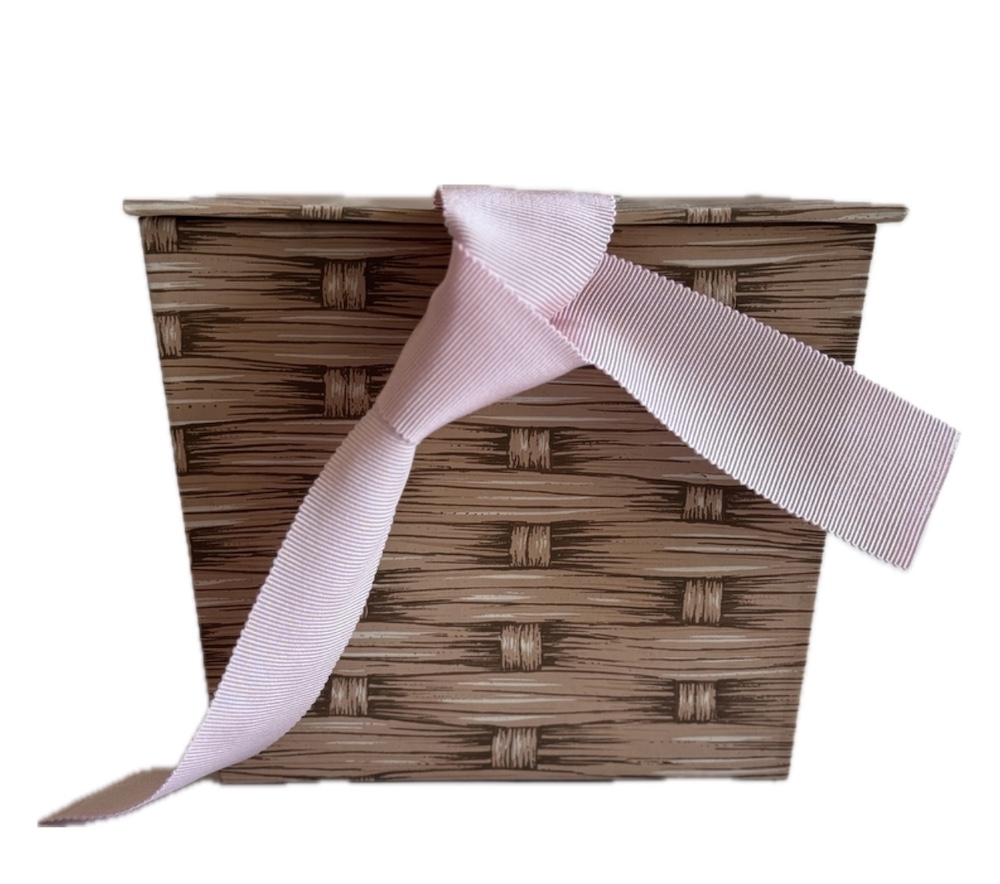 Trompe L'Oeil Wicker Hamper via Quintessence